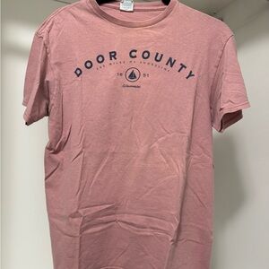 Door County Pink Graphic T-Shirt